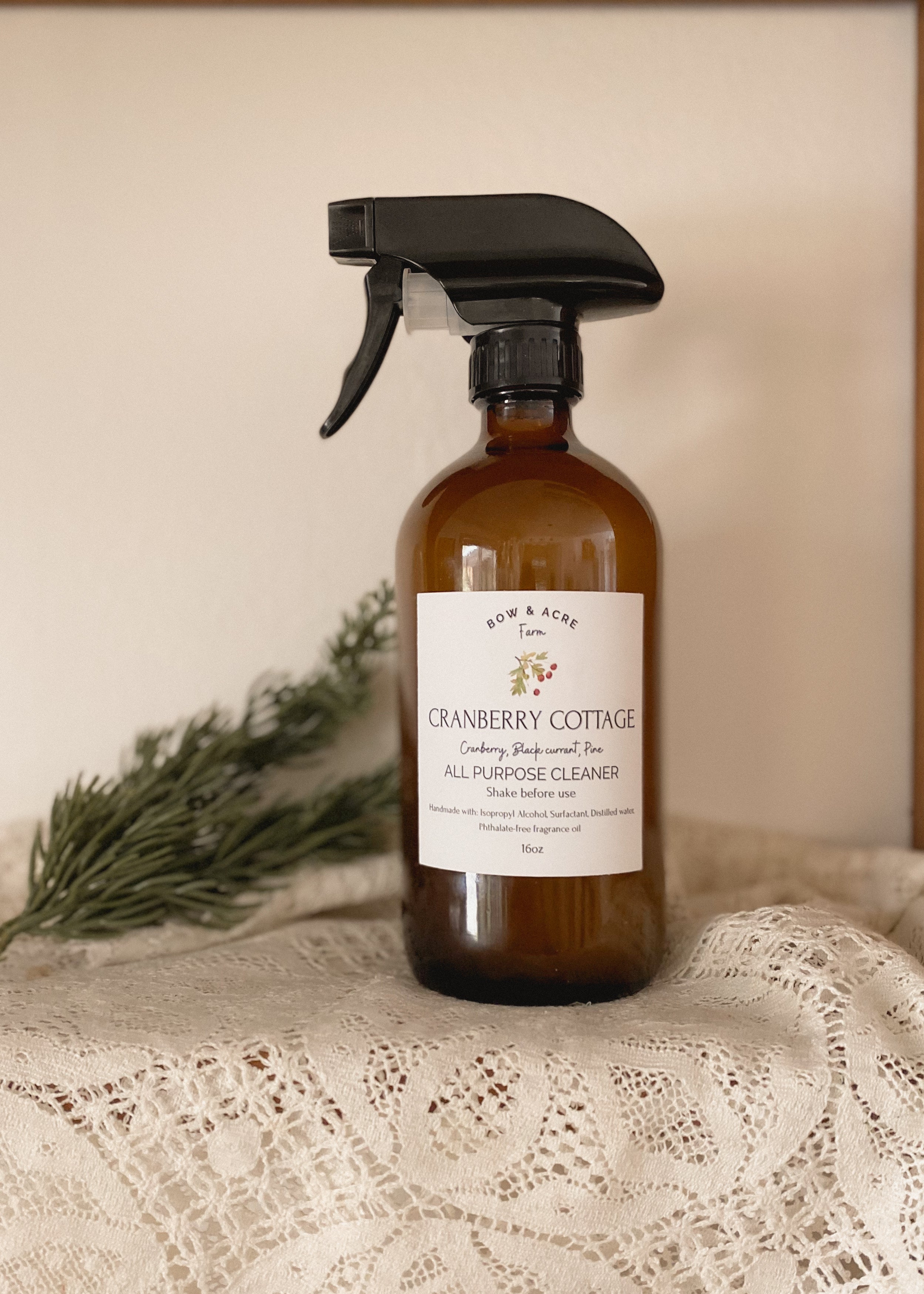 Cranberry cottage all purpose cleaner