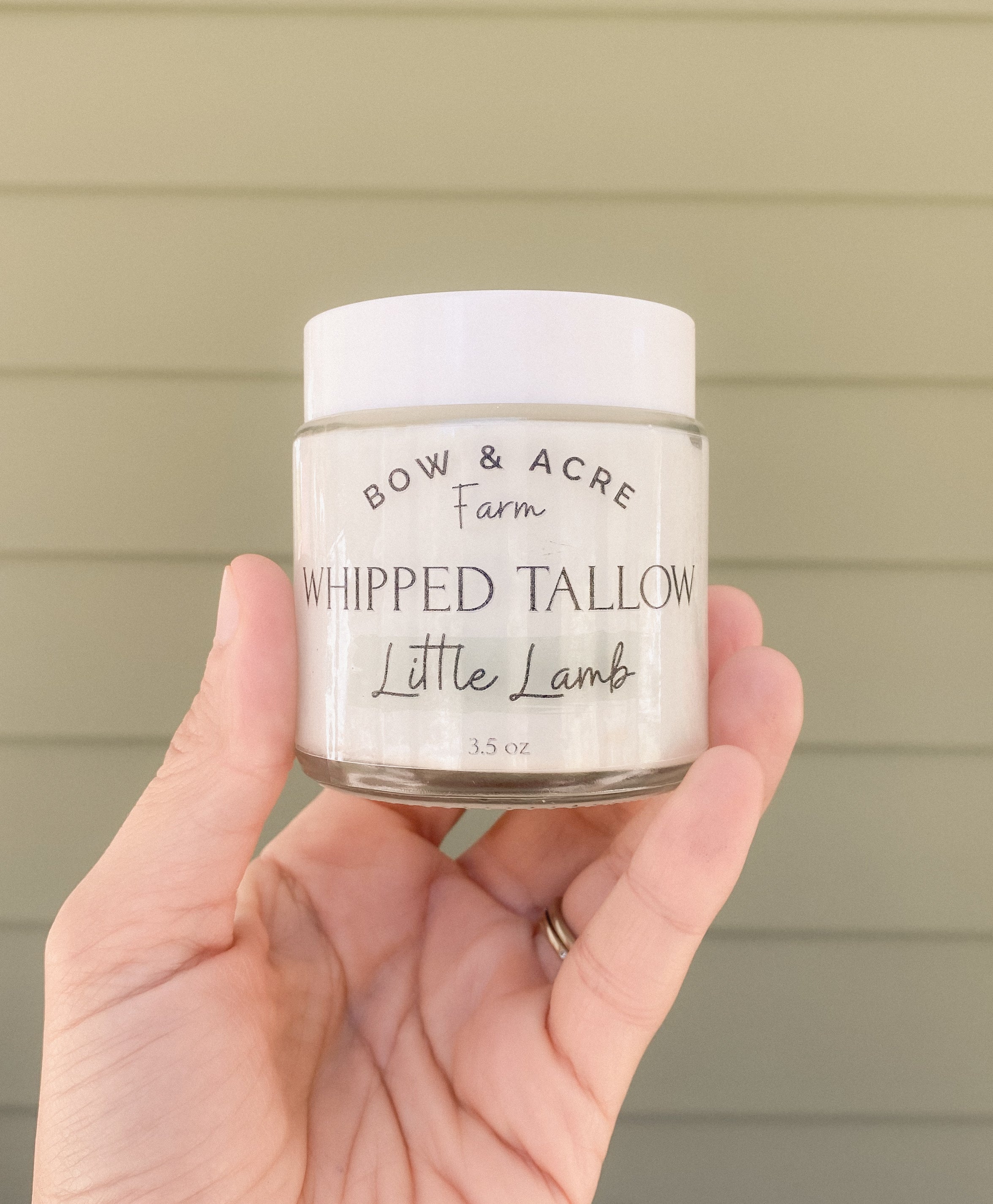 Little lamb whipped tallow