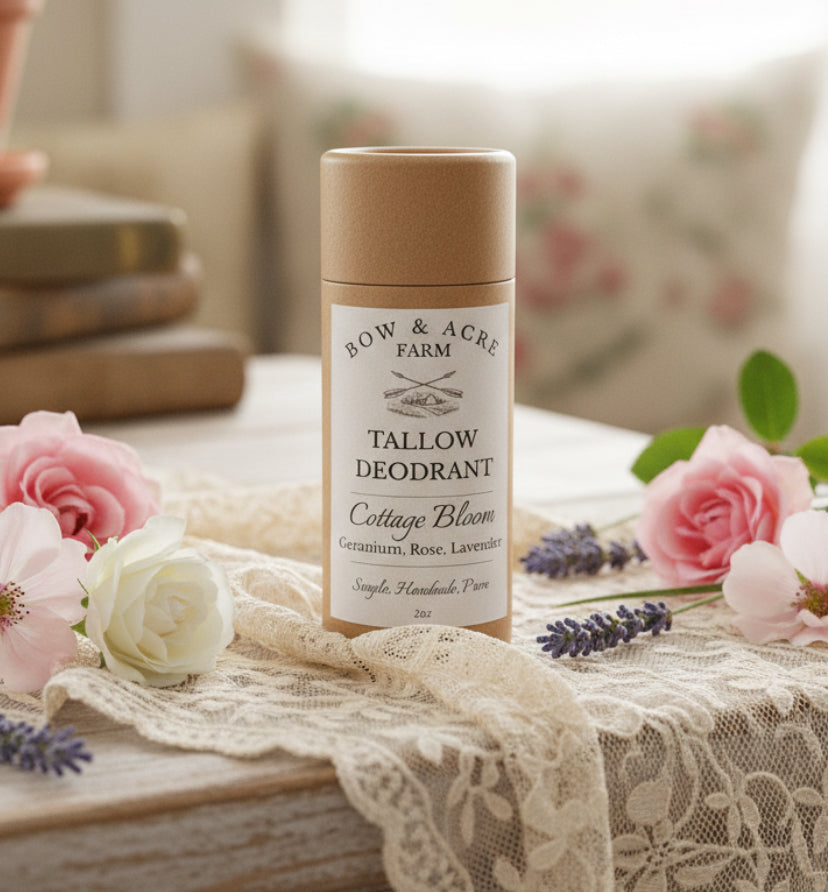 Cottage bloom Tallow deodorant