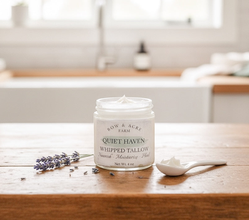 Quiet haven whipped tallow